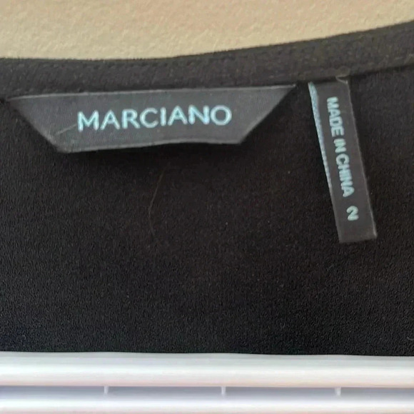 ❤️2/$50❤️[2]Marciano Black  L/S Romper-NWOT - Picture 4 of 13